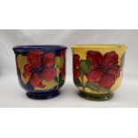 A Moorcroft pottery jardiniere,