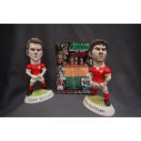 Groggs - A World of Groggs Richard Hughes limited edition resin Grogg of Leigh Halfpenny, No.