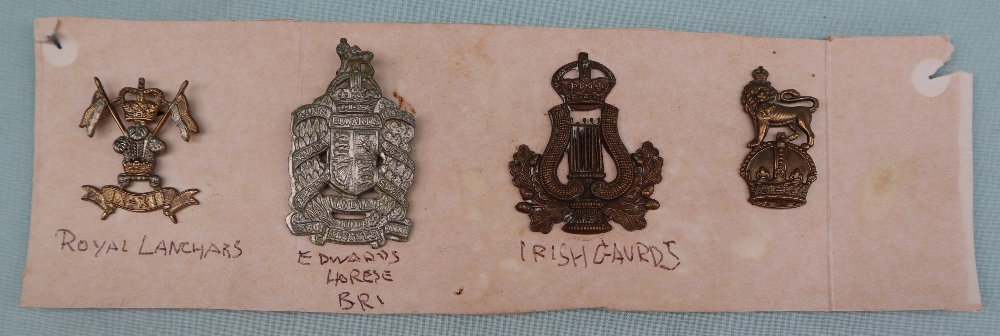 A collection of circa thirty five military cap badges including Highland Light Infantry, - Image 8 of 8
