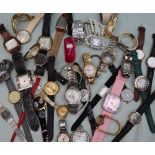 An Exaequo softwatch together with a large quantity of Lady's and Gentleman's fashion wristwatches,
