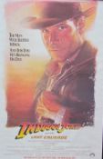 A Paramount Pictures film poster for "Indiana Jones and the Last crusade",