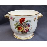 A 19th century twin handled Derby Ice Pail,