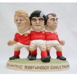 Groggs - A World of Groggs resin model of The Welsh Front Row, including Graham Price,