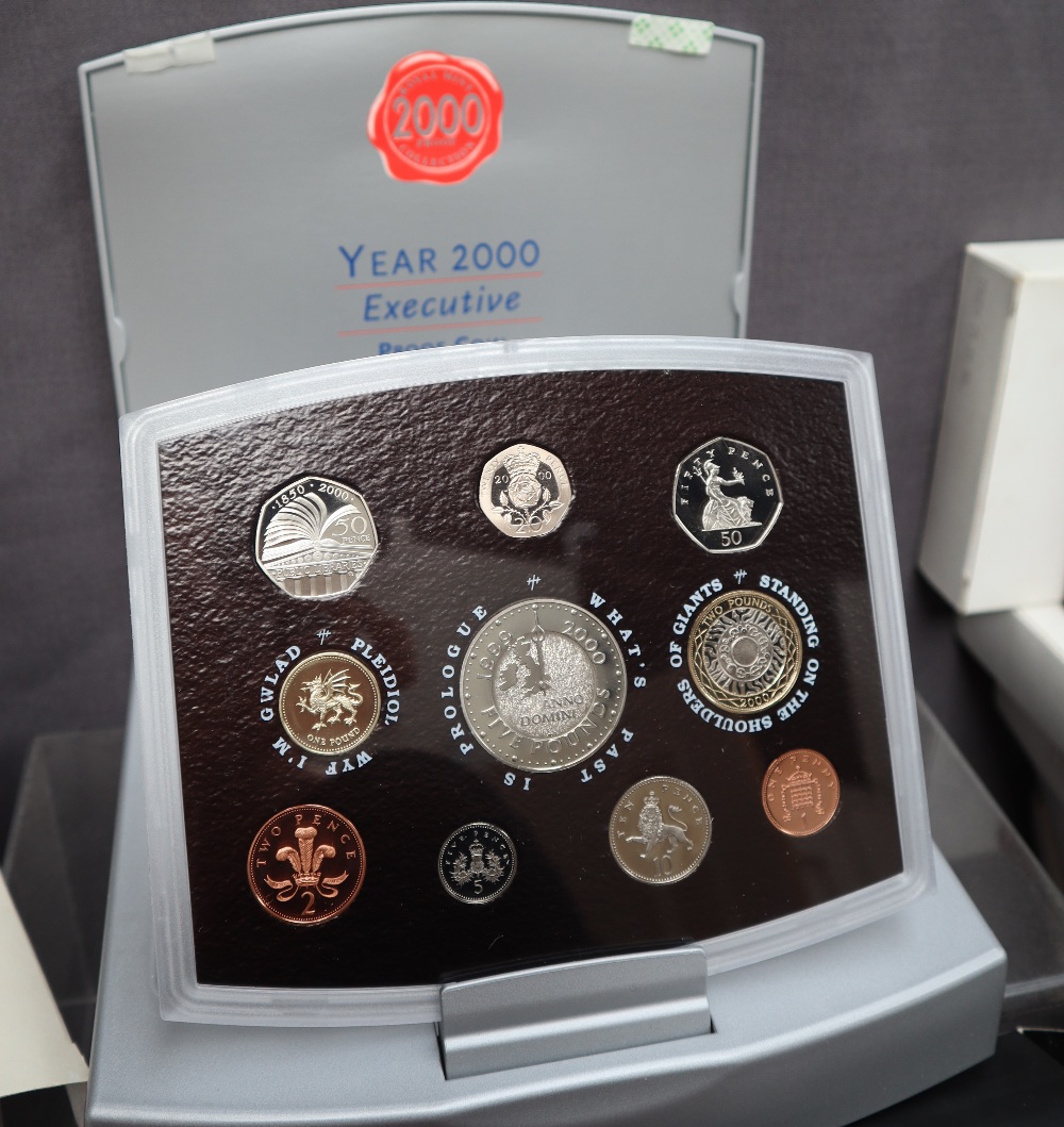 A collection of United Kingdom Proof coin sets, cased including 1983-1986, 1991, 1994-2008, - Image 2 of 6