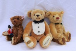 A Steiff 2001 teddy bear, produced for the Danbury mint,