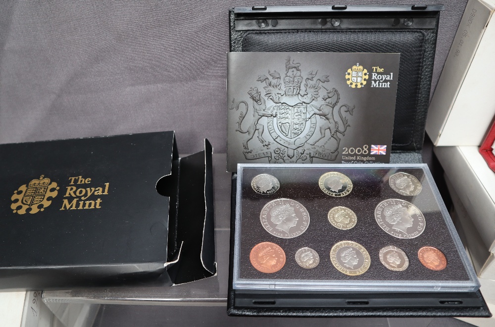 A collection of United Kingdom Proof coin sets, cased including 1983-1986, 1991, 1994-2008, - Image 3 of 6