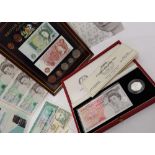 The Royal Mint and Bank of England 1994 Commemorative Set including a new £50 Bank Note and a