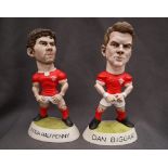 Groggs - A World of Groggs Richard Hughes limited edition resin Grogg of Leigh Halfpenny, No.