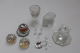 Swarovski crystal -- assorted faceted balls,