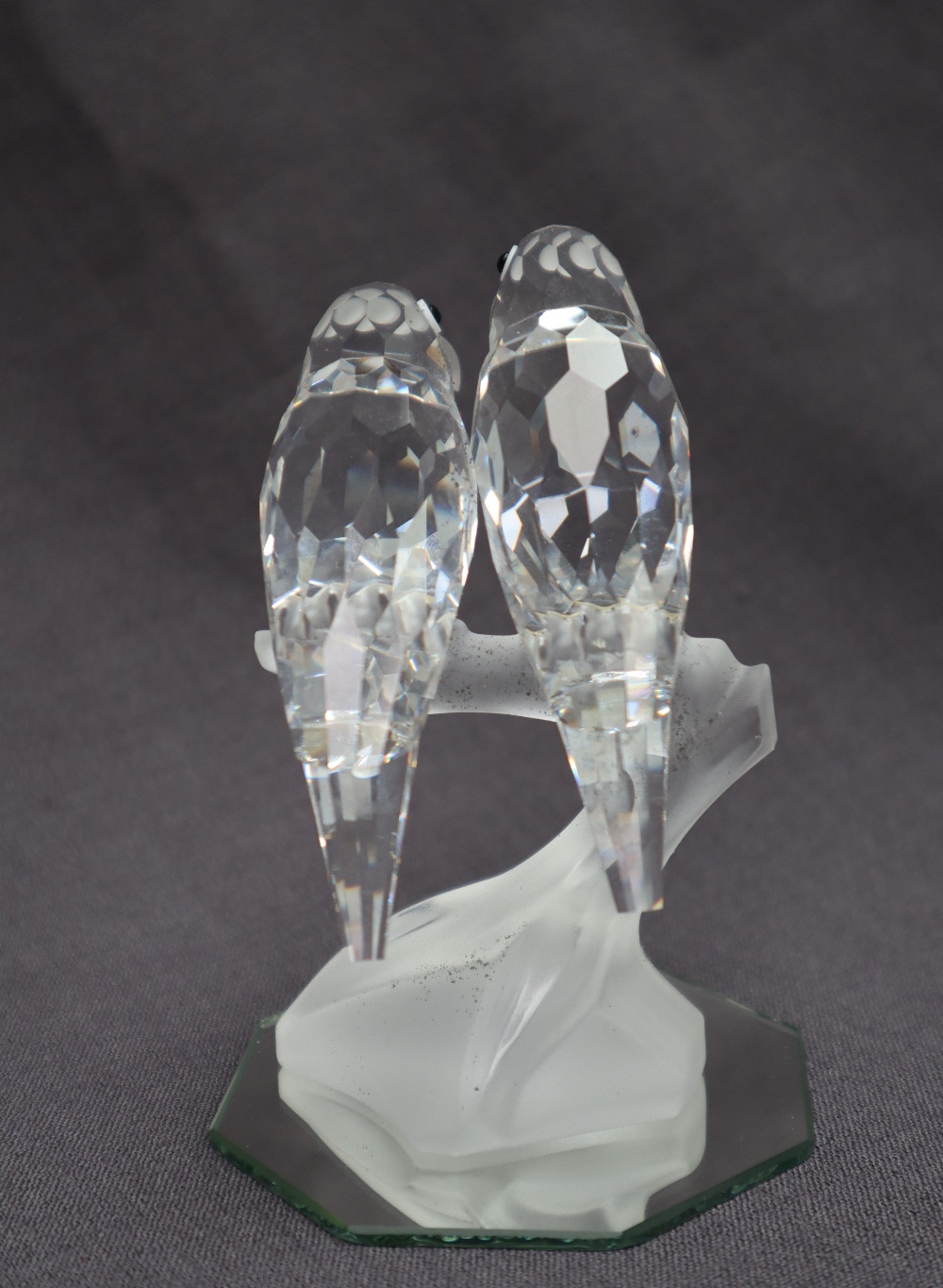 Swarovski crystal -- "Togetherness" The lovebirds, - Image 6 of 7