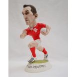 Groggs - A World of Groggs Richard Hughes limited edition resin Grogg of Sam Warburton in action,