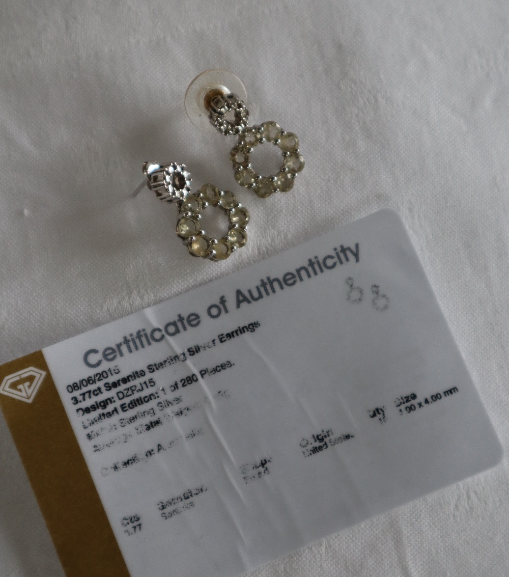 Five assorted semi precious gem set 9ct gold rings, - Image 3 of 6