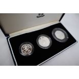 Royal Mint - A 1994 silver proof coins, including a One Pound, Two Pound and fifty pence coin,