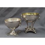 A Danish silver standing bowl,