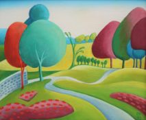 Ralph Spiller Singleton Park Oil on board Initialled and dated '92 23.5 x 28.