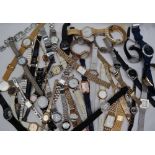 A lady's Skagen wrist watch together with a collection of lady's dress watches