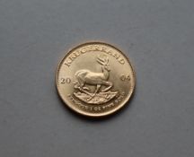 A 2004 gold Krugerrand