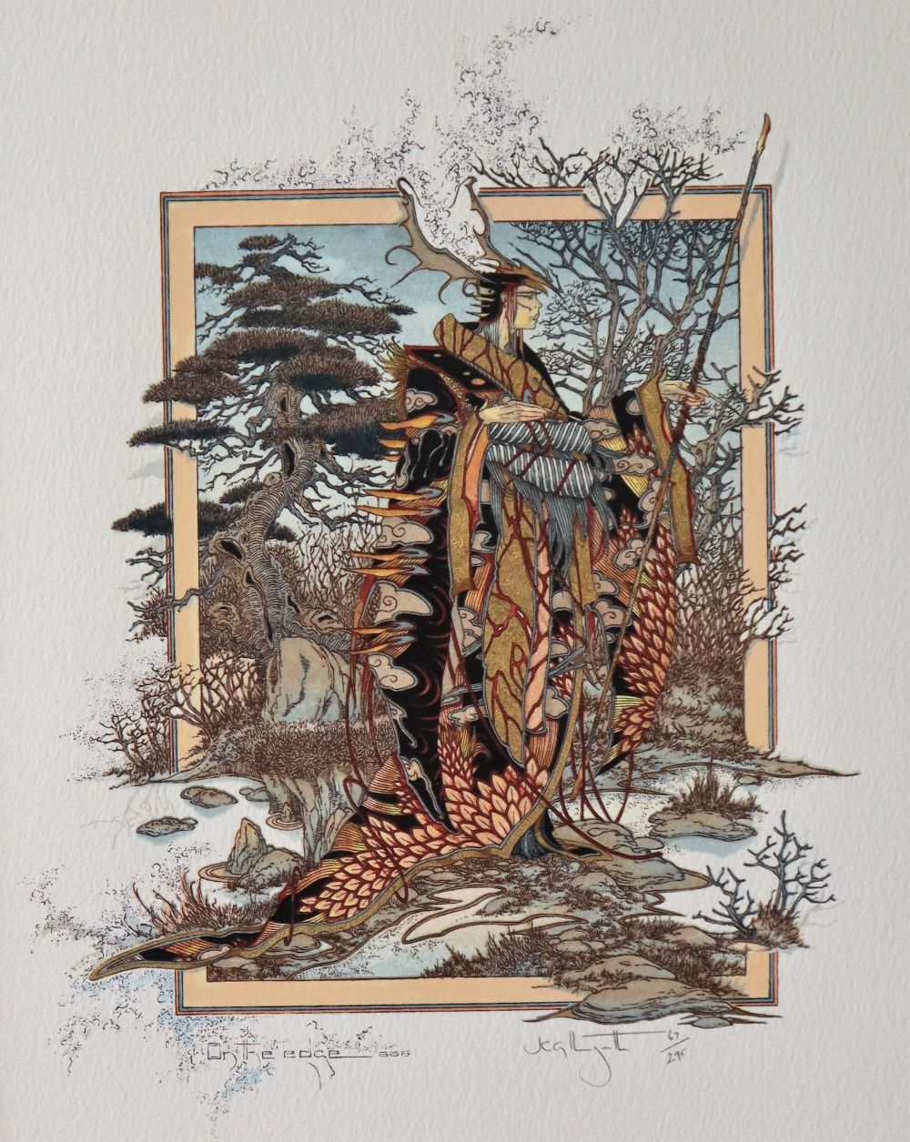 J C Graham Illingworth Beyond the Wood A limited edition silkscreen print, No. - Image 2 of 9