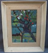 Thomas Rathmell Twisted Rowan Oil on board Signed verso 23.