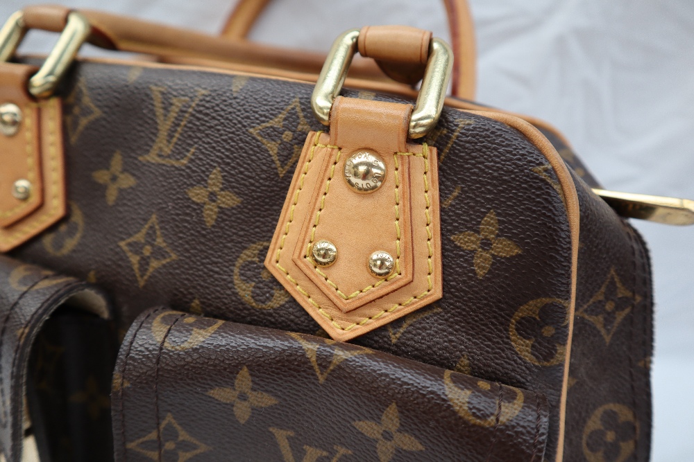 A Louis Vuitton monogram handbag, with leather handles, - Image 5 of 19