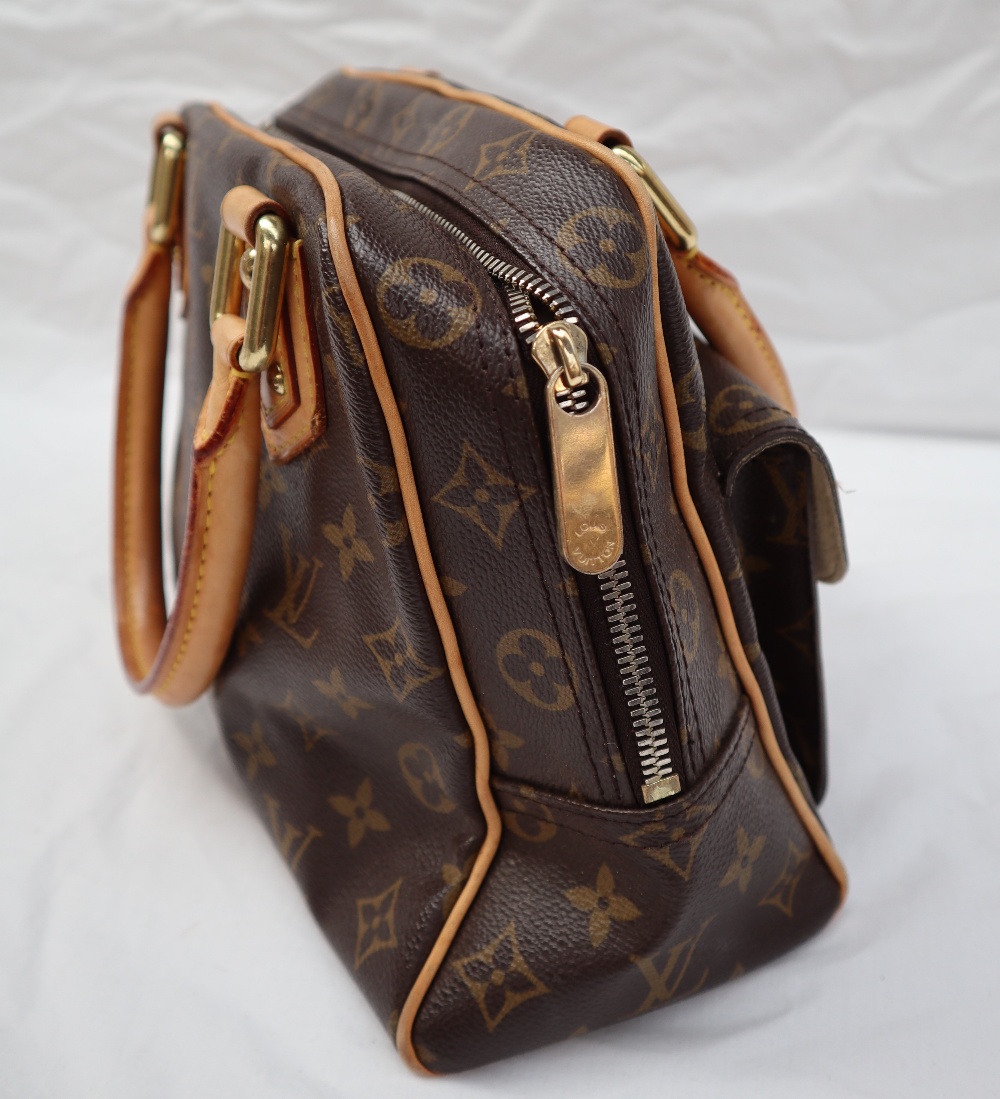 A Louis Vuitton monogram handbag, with leather handles, - Image 11 of 19