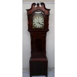 A 19th century mahogany longcase clock,