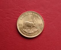 A 2004 gold Krugerrand