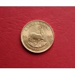 A 2004 gold Krugerrand