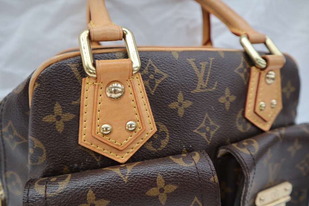 A Louis Vuitton monogram handbag, with leather handles, - Image 3 of 19