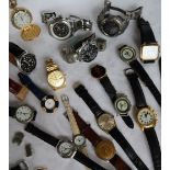 A Gentleman's Rotary wristwatch together with a collection of Gentleman's dress watches