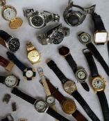 A Gentleman's Rotary wristwatch together with a collection of Gentleman's dress watches