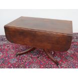 A Regency mahogany sofa table,