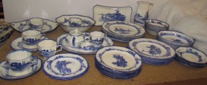 A Royal Doulton Norfolk pattern part tea and dinner set