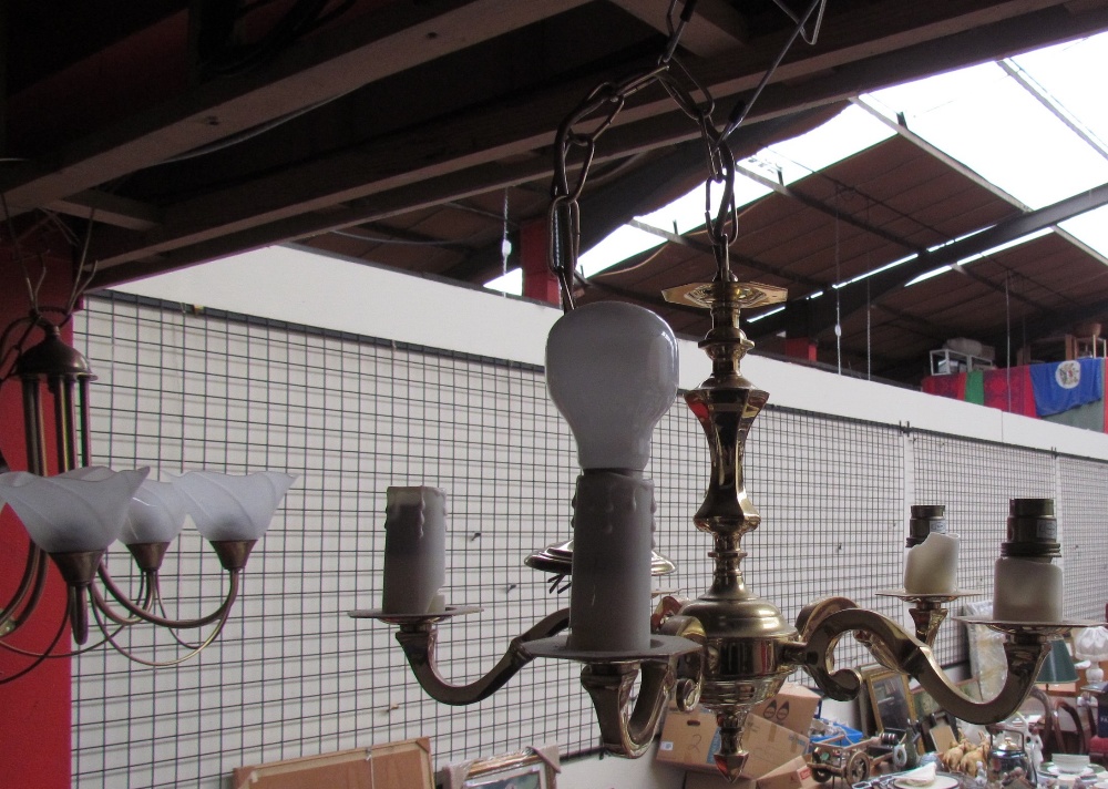 Four assorted chandeliers - Image 2 of 4