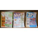 A collection of Viz and Zit magazines