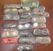 A collection of spectacles,