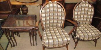 A pair of Mid-20th century armchairs, possibly Ercol,