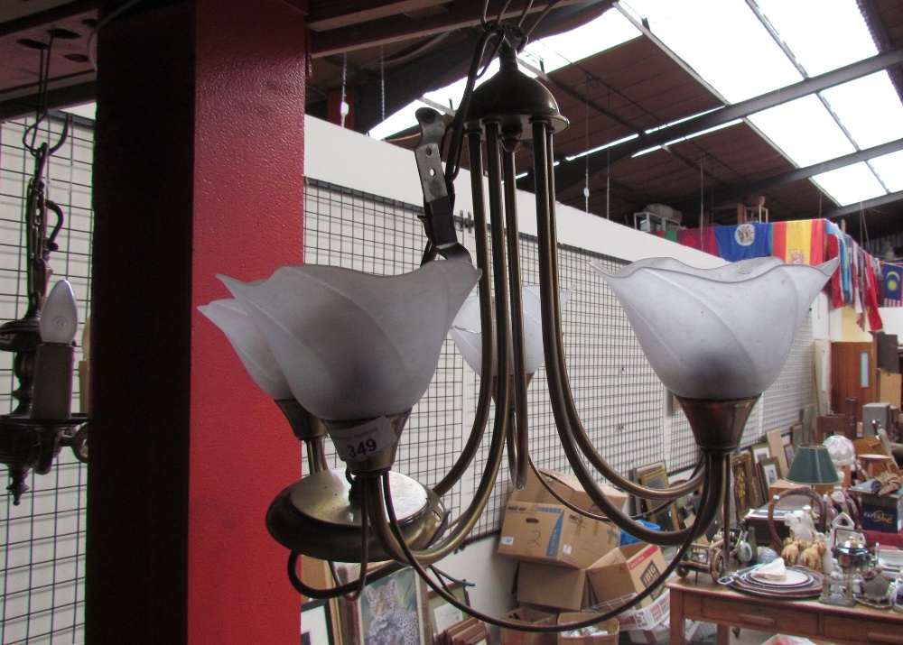 Four assorted chandeliers - Image 3 of 4