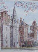 Cardiff Castle A print Together with a collection of pictures and prints
