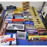 A collection of Days gone model cars, Vanguard,