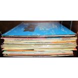 A collection of 78's of Classical music together with LP's etc