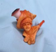 A Meerschaum pipe,