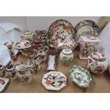 Assorted Masons pottery including Mandalay pattern, Stratford pattern,