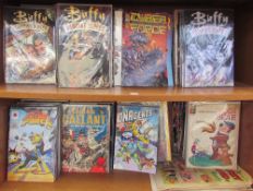 A large collection of Marvel, Gold Key, DC and other comics including Power Pack, Ringo Kid,