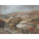 Arthur Miles (1905-1987) Nr Newport Watercolour Signed and dated '71 27 x 36.