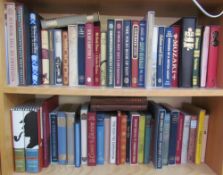 A collection of Folio Society Books and other books including Wonders of the World,