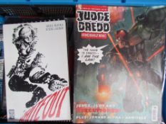 Judge Dredd Magazine, together with a collection of comic books, annuals etc
