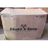 A Harrier Viking Eco-Power folding electric bicycle in black, in original box, unused