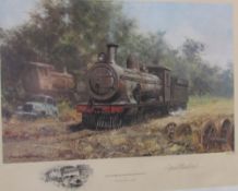 After David Shepherd The Zambezi sawmills railway A limited edition print No. 480/850 Signed in