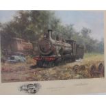 After David Shepherd The Zambezi sawmills railway A limited edition print No. 480/850 Signed in
